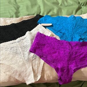 Lace 4 Panty Set Victoria’s Secret